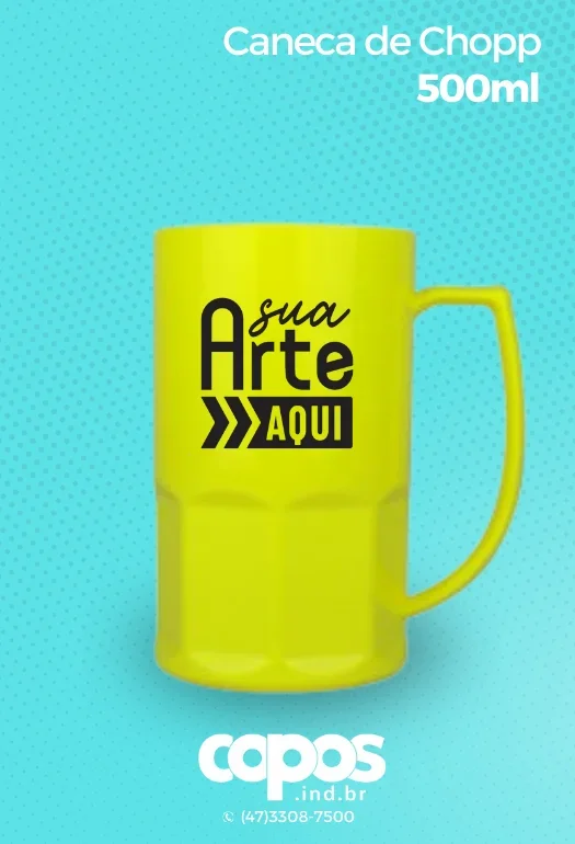 Caneca Chopp Polimero
