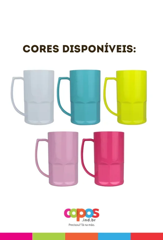 Caneca Chopp Polimero
