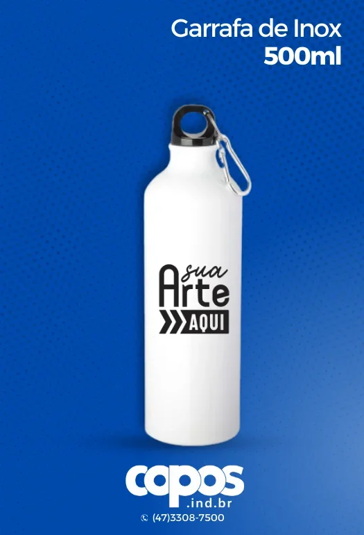 Garrafa em Alum&iacute;nio de 750ml