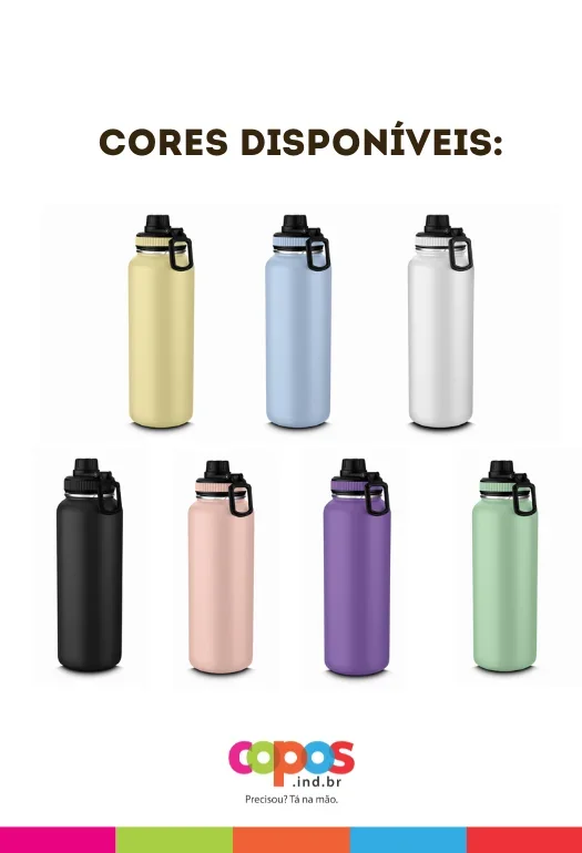 Garrafa T&eacute;rmica Personalizada de 960ml