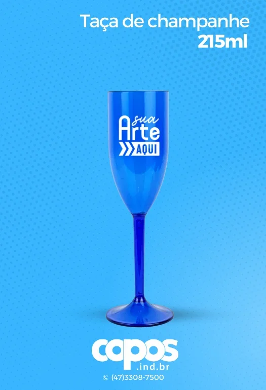Ta&ccedil;a de Champanhe Personalizada